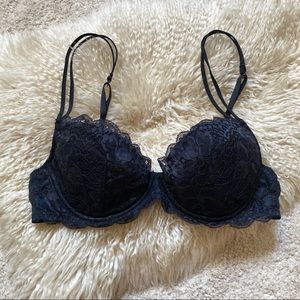 VICTORIAS SECRET PINK DATE CONVERTIBLE BRA PUSH UP